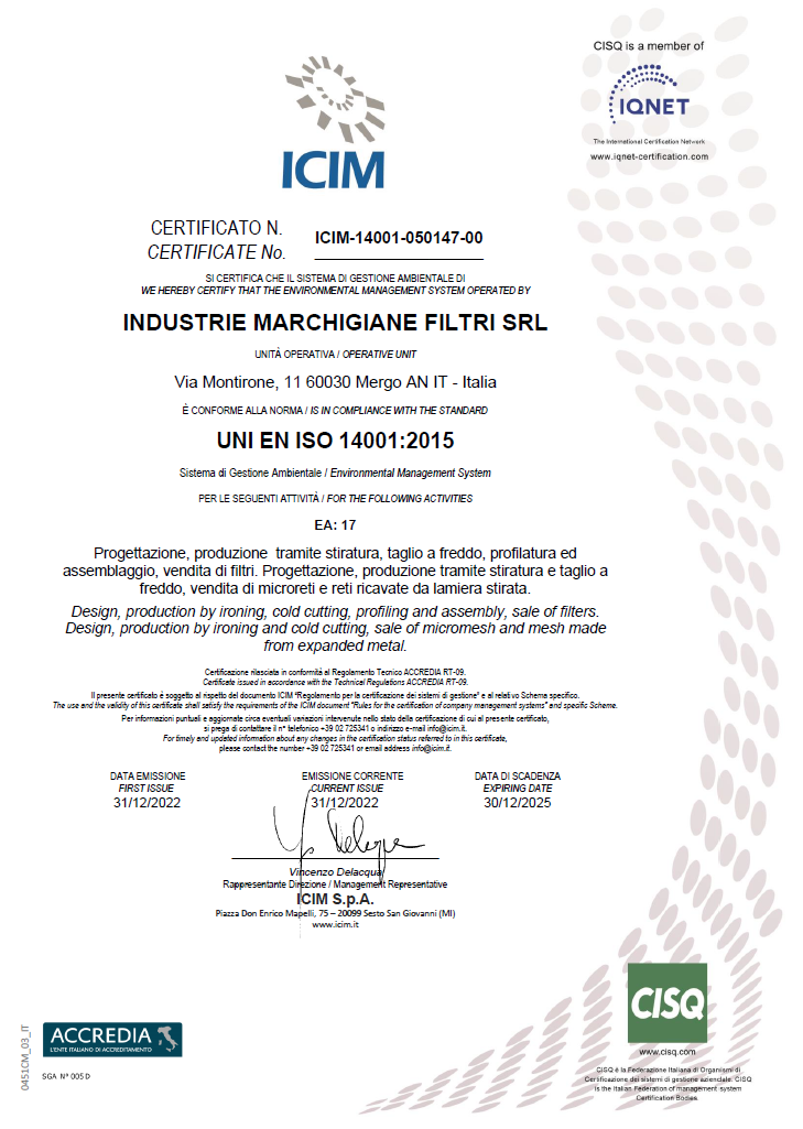 UNI ISO 14001:2015